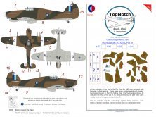 1/48 Seac Hawker Hurricane Mk.IIc A Camouflage paint masks
