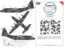 1/48 Lockheed C-130 Hercules Raf Camouflage paint mask