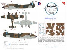 1/48 Bristol Beaufighter Seac A camouflage paint masks