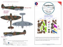 1/72 Supermarine Spitfire Mk.Vc Seac camouflage paint masks