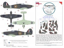 1/72 Hawker Sea Hurricane Mk.I B Camouflage paint masks