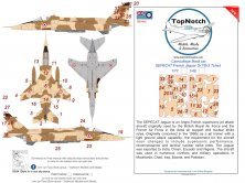 1/72 France Sepecat Jaguar Gr.1/Gr.3 Tchad 2