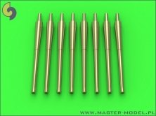 1/350 British 4.7/45 QF Marks IX and XII (8 pcs.)