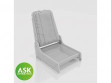 1/32 Messerschmitt P.1101 seat excluding seat belts