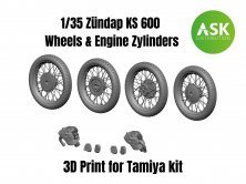 1/35 Zundapp Ks 600 upgrade set