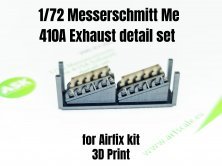 1/72 Messerschmitt Me-410A-1/U-2 & U4 of engine exhaust