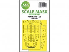 Art Scale Masque Peinture Mitsubishi A6M2 Zero 1/35 Art Scale Masque Peinture Mitsubishi A6M2 Zero 1/35