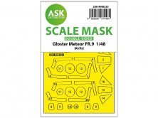 Art Scale Gloster Meteor FR.9 Paint Masks 1/48 Airfix