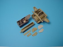 Aires Upgrade set: Me 262A SCHWALBE wheel bay & cockpit set