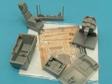 Aires Upgrade set: F/A-18E Super Hornet cockpit set