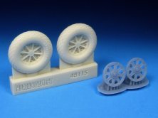 1/48 F4U Corsair Diamond Tread Mainwheels