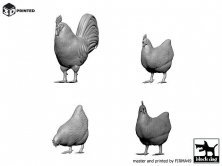 1/35 Rooster and hens
