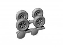 1/48 SBD Dauntless wheels