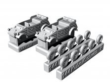 1/144 Kubelwagen 2 pcs.