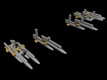 1/72 IAF Fouga Magister IMI 80mm unguided rockets