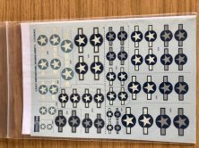 Check Six 1/72 USAAF WWII Insignes Nationaux Vieillis Check Six 1/72 USAAF WWII Insignes Nationaux Vieillis