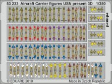 SET 1/350 Aircraft Carrier figures USN present