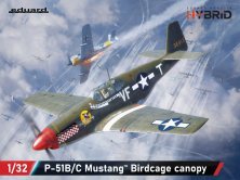 Eduard 1/32 P-51B/C Mustang Birdcage Canopy HYBRID