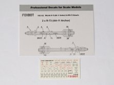 1/32 Stencils for Missile R-73 & APU-73