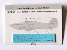 1/48 Stencils for Hawker Hurricane