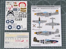 1/48 North-American P-51 Mustang Nose art, Part 1