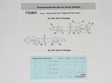 1/48 Missile Kh-29L/T and APU-58-1 Stencils