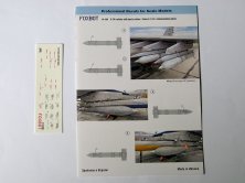 1/48 Stencils for S-24 rockets with death wishes, Ukraina
