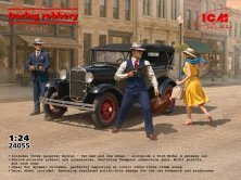 ICM 1/24 Ford Model A Kühner Raub mit 3 Figuren ICM 1/24 Ford Model A Kühner Raub mit 3 Figuren
