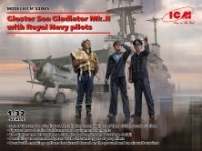 1/32 Gl. Sea Gladiator Mk.II with Royal Navy pilots