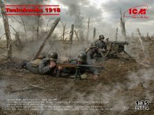 ICM 1/35 Figurines Tankabwehr 1918 (4 figures)