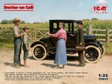 ICM 1/35 Doctor on Call 1918 Model T & 4 Figuren
