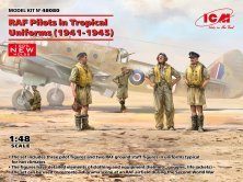 1/48 RAF Pilots in Tropical uniform 1941-45