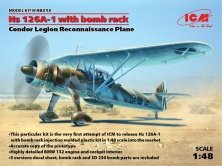 1/48 Hs 126A-1 with bomb rack, Condor Legion Reconnaissance