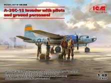 1/48 Douglas A-26C-15 Invader with pilots and groud personel