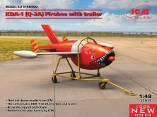 1/48 KDA-1 Firebee with trailer