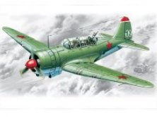ICM 1/72 Sukhoi Su-2 WWII Soviet Light Bomber