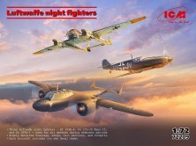 ICM Luftwaffe Night Fighters 3 kit 1/72