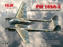 1/72 FW 189A-2 German Reconnaissance Plane WWII