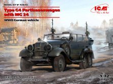 1/72 Type G4 Partisanenwagen with MG 34