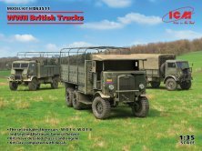 1/35 WWII British Trucks Diorama Set