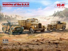 1/35 Vehicles of the D.A.K., DIORAMA SET 3 kits
