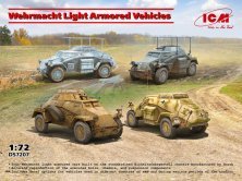 ICM 1/72 V�hicules Blind�s L�gers Wehrmacht (4 kits)