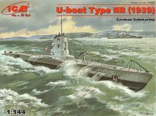 ICM 1/144 U-Boot Type IIb Sous-marin Allemand 1939 ICM 1/144 U-Boot Type IIb Sous-marin Allemand 1939