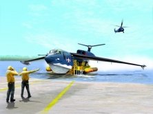 1/72 Martin P6M2 Seamaster flying boat with beaching gear