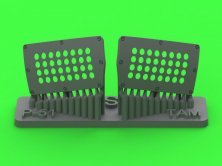 1/32 P-51 Mustang carbur.air filter cover std.type