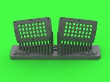 Master 1/32 P-51 Mustang Carb. Air Filter Cover Standard