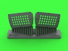 1/48 P-51 Mustang carbur.air filter cover std.type