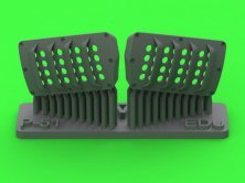 1/48 P-51 Mustang carbur.air filter cover RAF 1