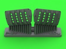 1/48 P-51 Mustang carbur.air filter cover RAF 2