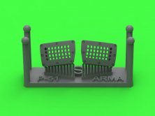 1/72 P-51 Mustang carb.air filter cover std.ARMA